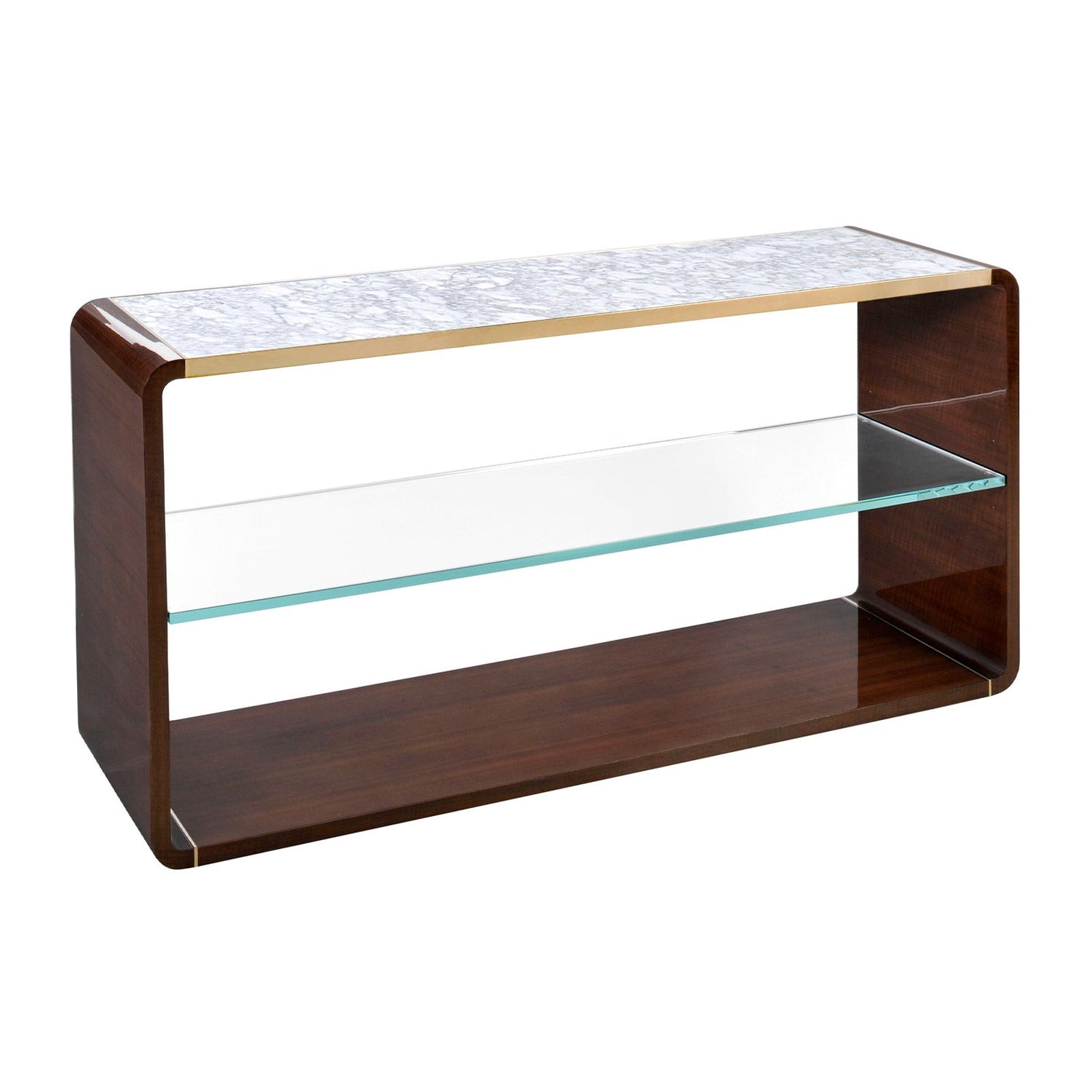 Cosmopolitan &amp; Signet Auden Bentwood Console