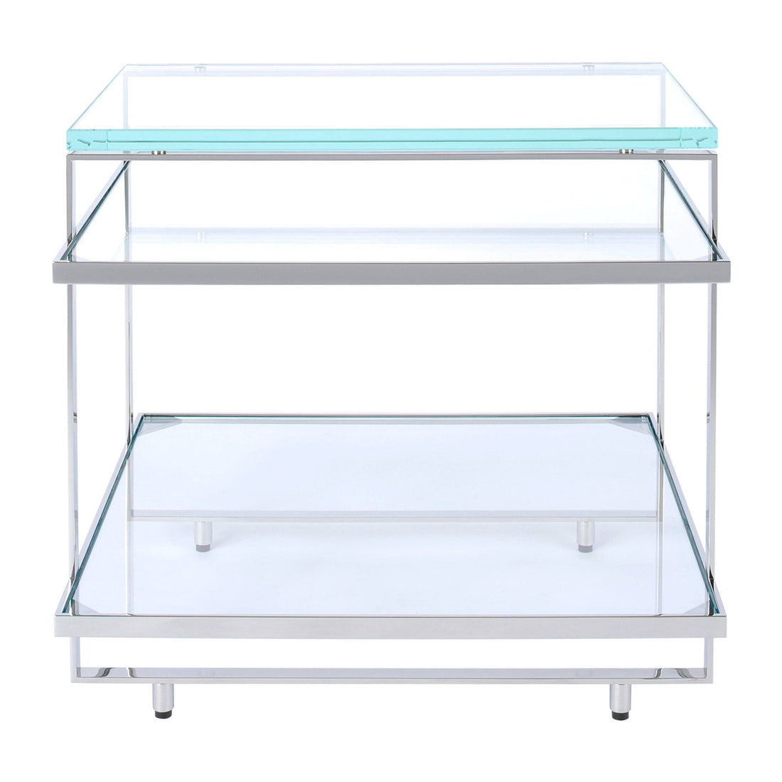 Cosmopolitan &amp; Signet Frost 3 Tier End Table