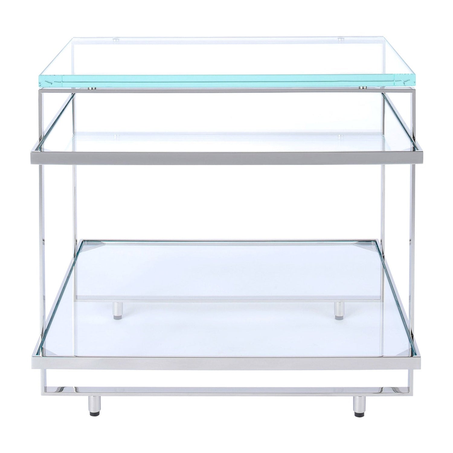 Cosmopolitan &amp; Signet Frost 3 Tier End Table
