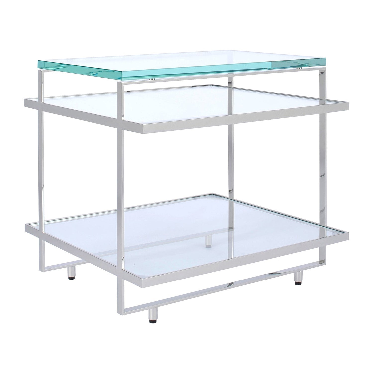 Cosmopolitan &amp; Signet Frost 3 Tier End Table