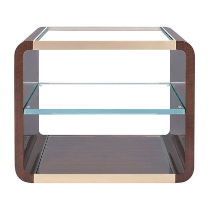 Cosmopolitan &amp; Signet Auden Bentwood Side Table
