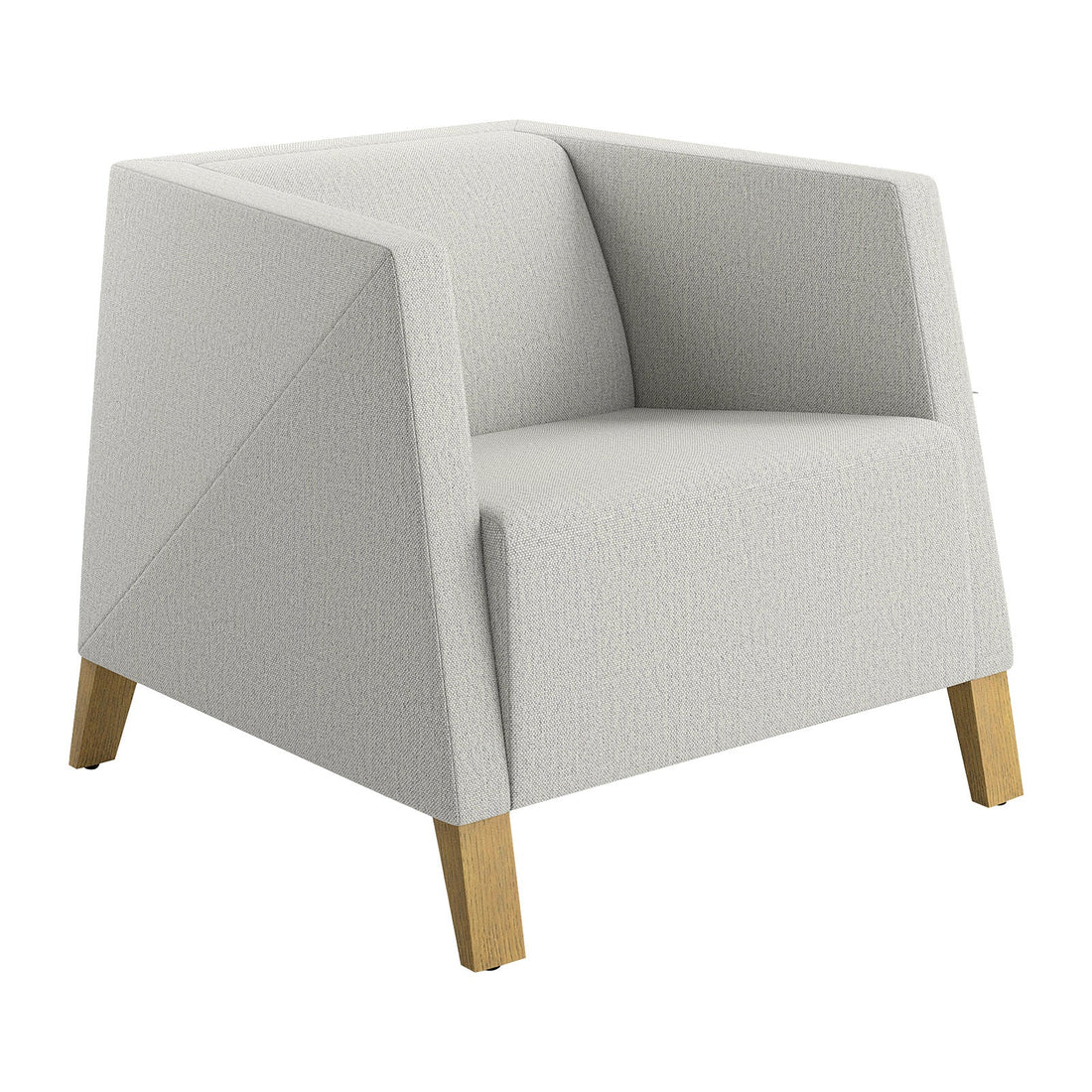 Caid Lounge Chair Wood Leg