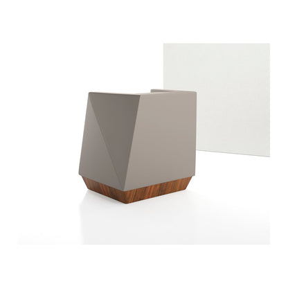 Caid Mid Back Lounge Chair Plinth Base