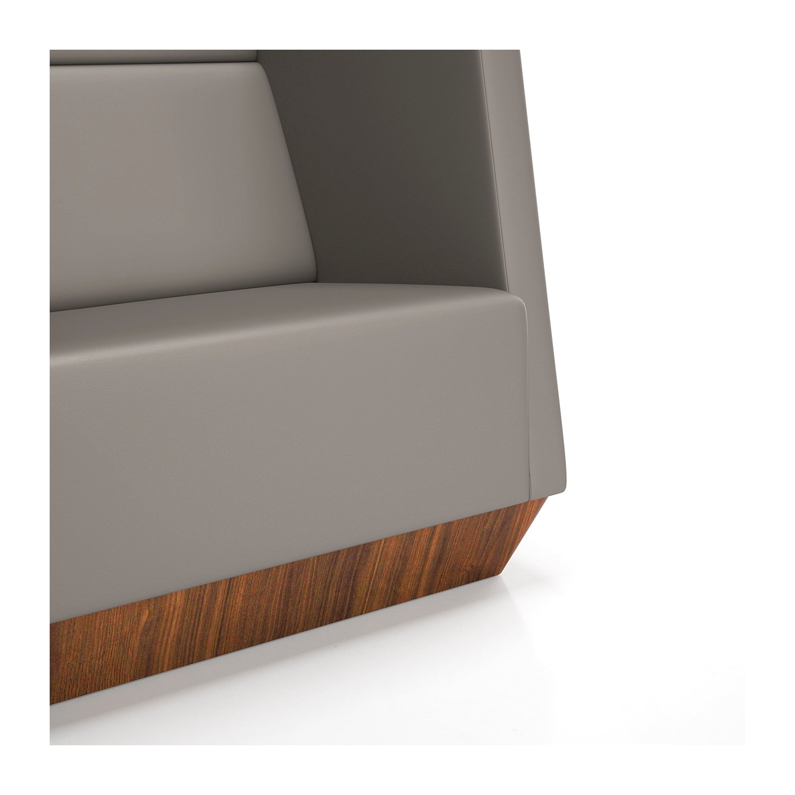 Caid Mid Back Sofa Plinth Base
