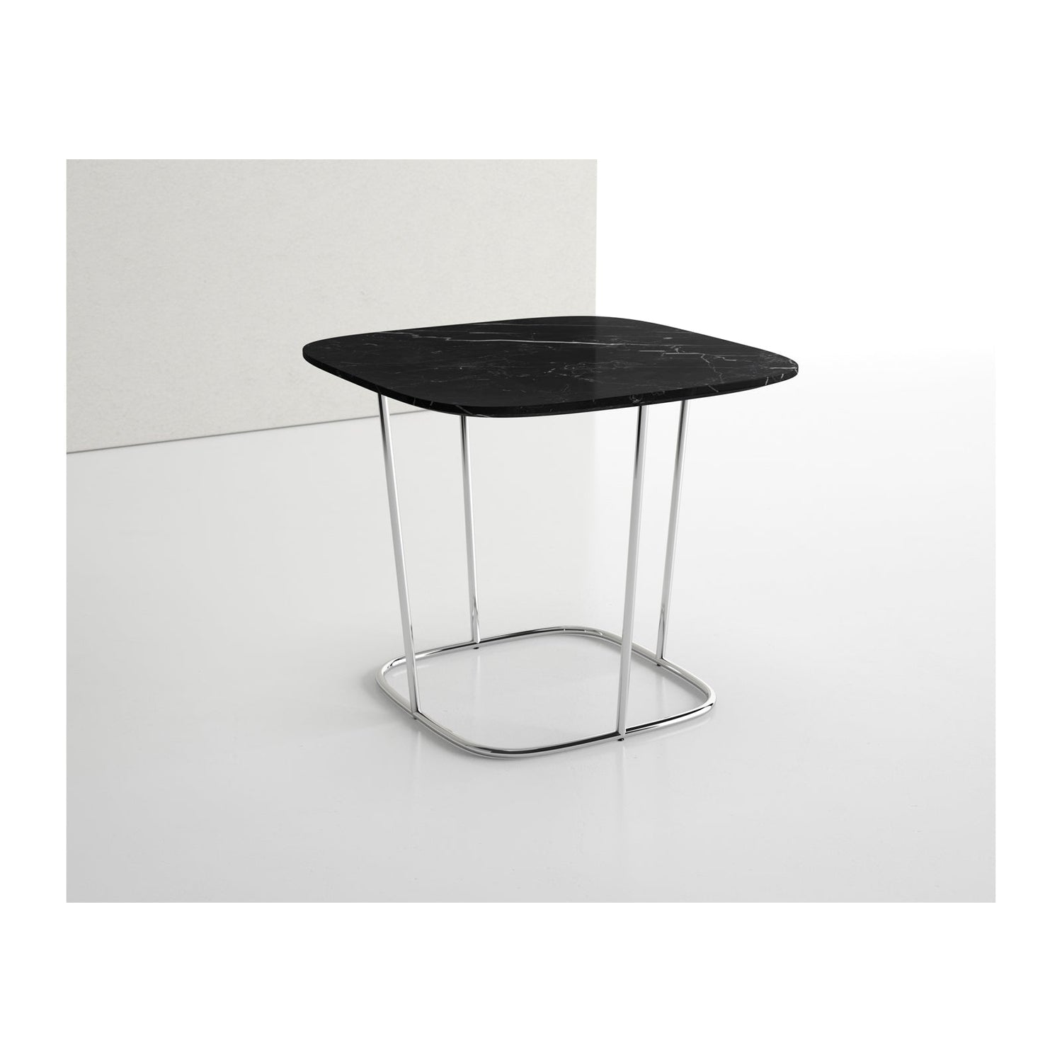 Ellsworth side table with marble top