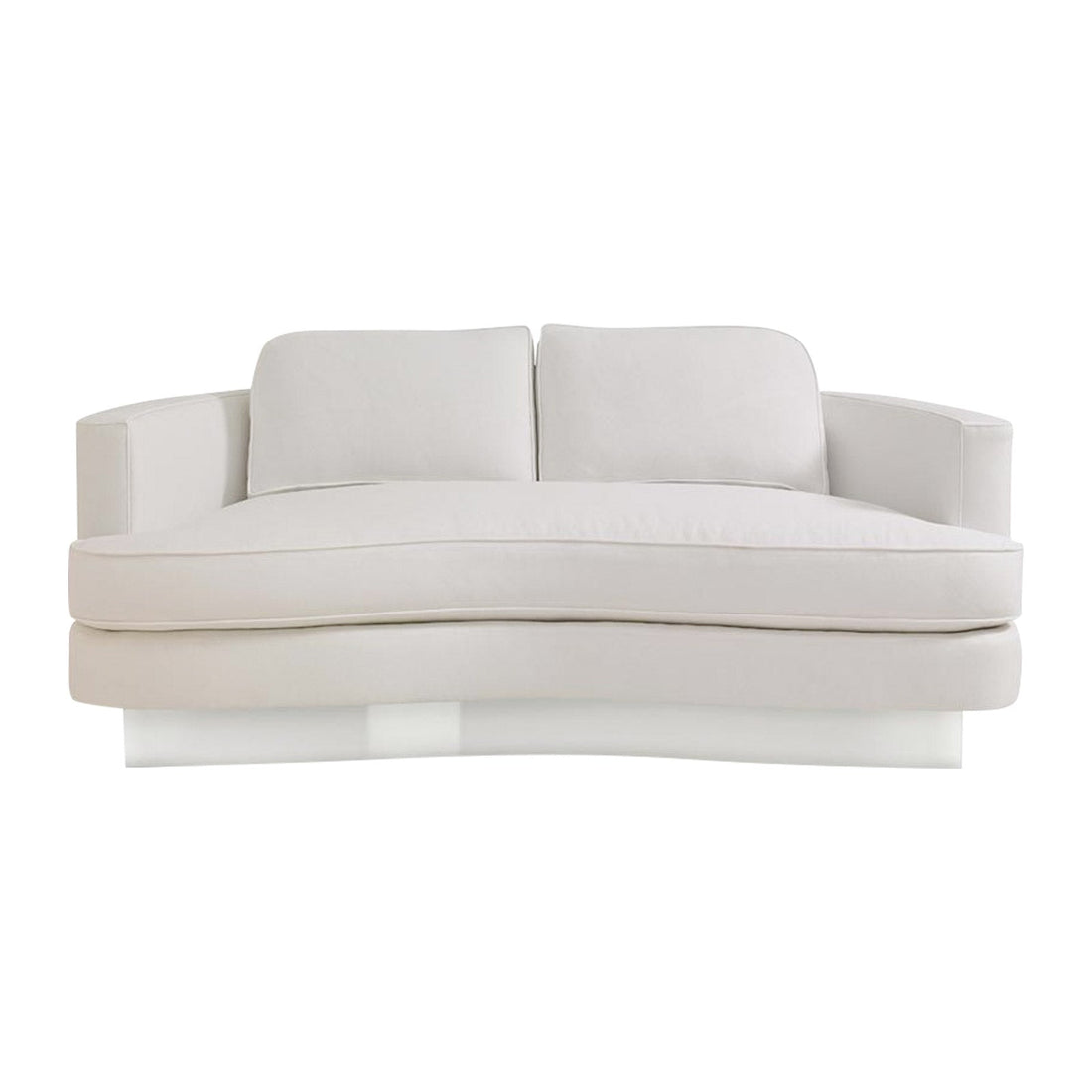 Rottet Cubist Curve Loveseat