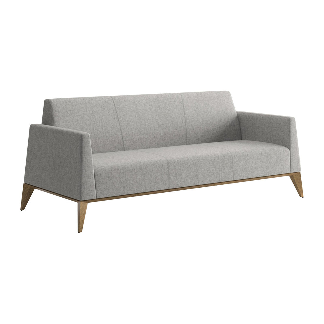 Vertex One Sofa With Wood Base