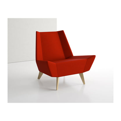 Avant Lounge Chair Upholstered Back