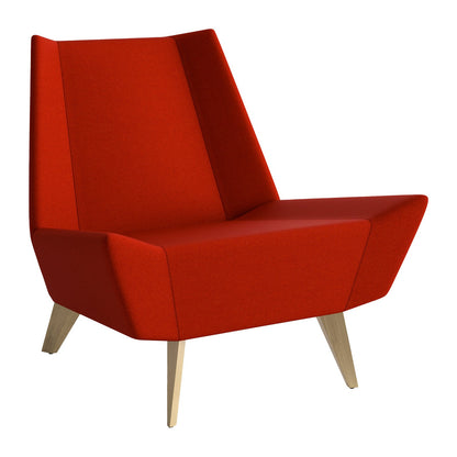 Avant Lounge Chair Upholstered Back