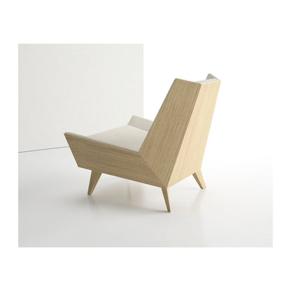 Avant Lounge Chair Wood Back