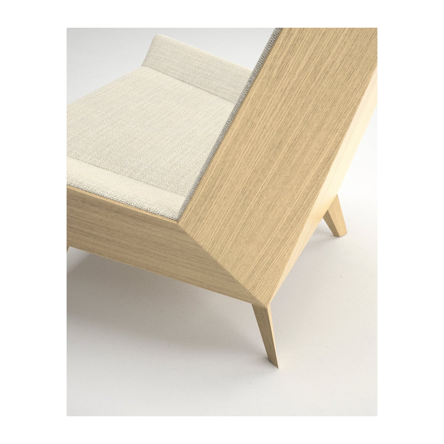 Avant Lounge Chair Wood Back