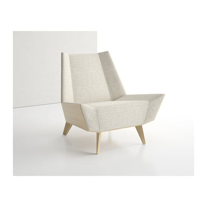 Avant Lounge Chair Wood Back