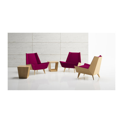 Avant Lounge Chair Wood Back