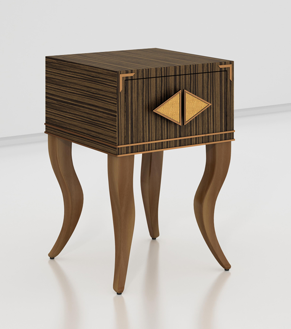 Side table Unique Home UK for Bespoke by Decca London // Bespoke furniture competition as part of Focus/16 and London Design Festival 2016