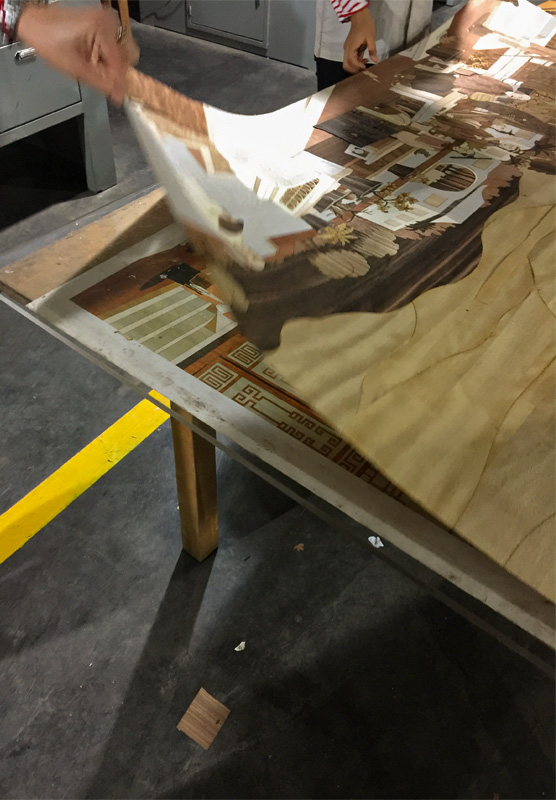 Decca Europe Marquetry Craftsmanship