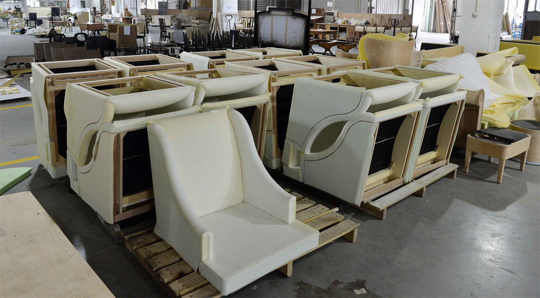 Decca Europe Upholstery Craftsmanship