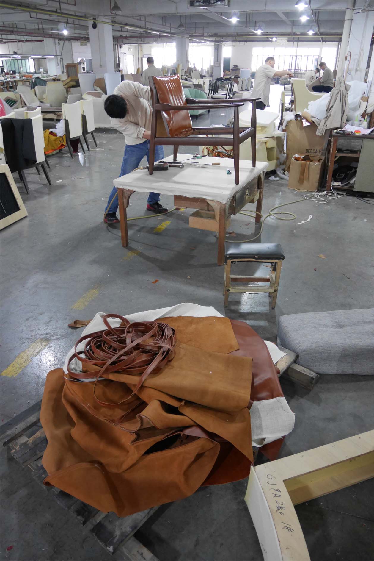 Decca Europe Upholstery Craftsmanship