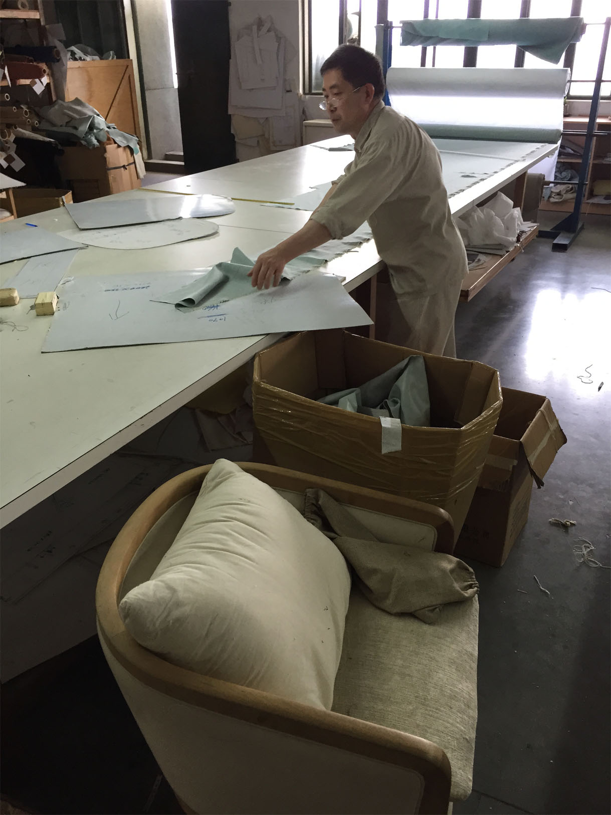 Decca Europe Upholstery Craftsmanship