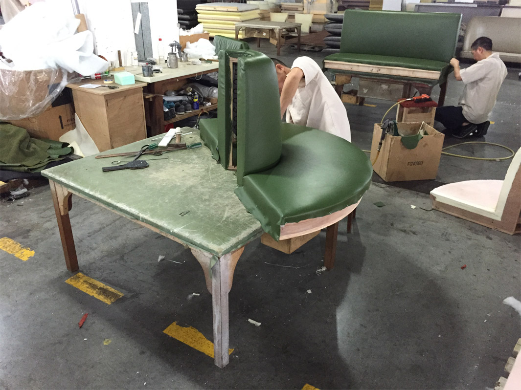 Decca Europe Upholstery Craftsmanship