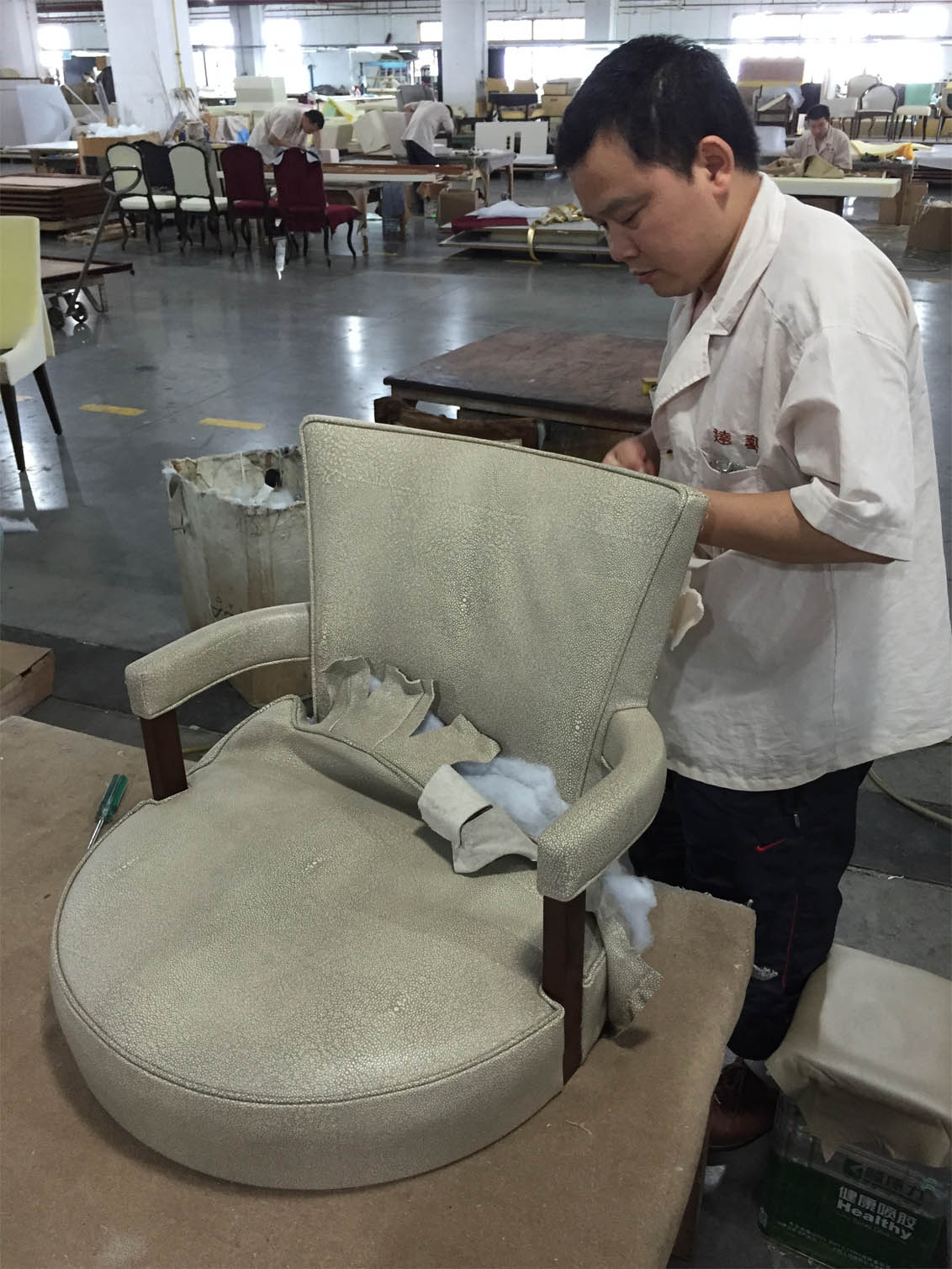 Decca Europe Upholstery Craftsmanship