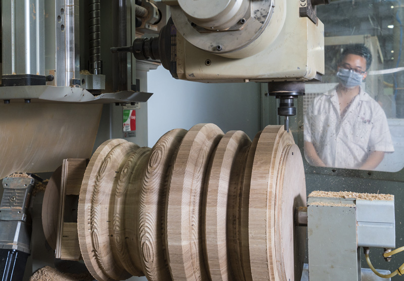 Decca Europe Wood Turning Craftsmanship