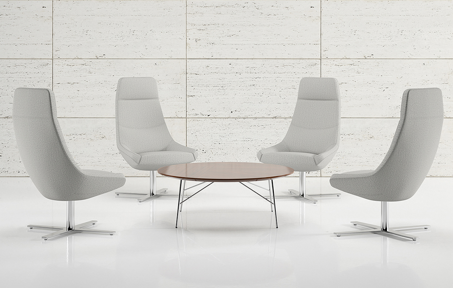 Bing Work Lounge Chair // Luxury office furniture by Decca London