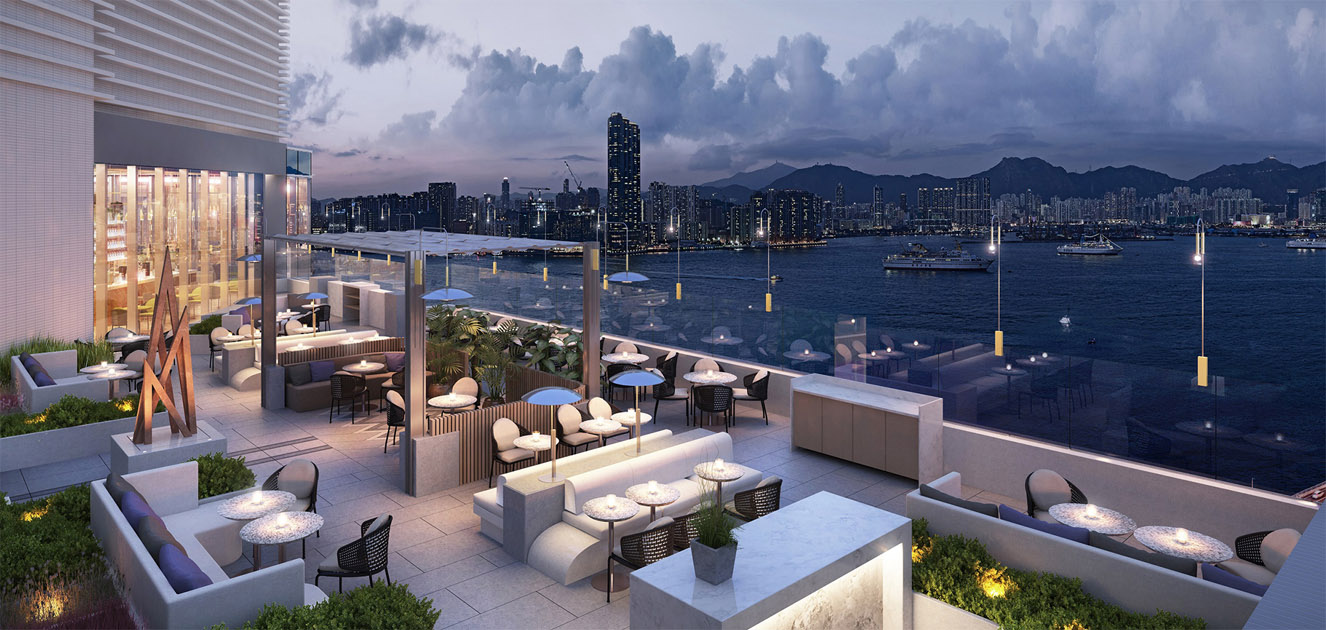 Hyatt Centric Victoria Harbour Hong Kong AFSO Architects