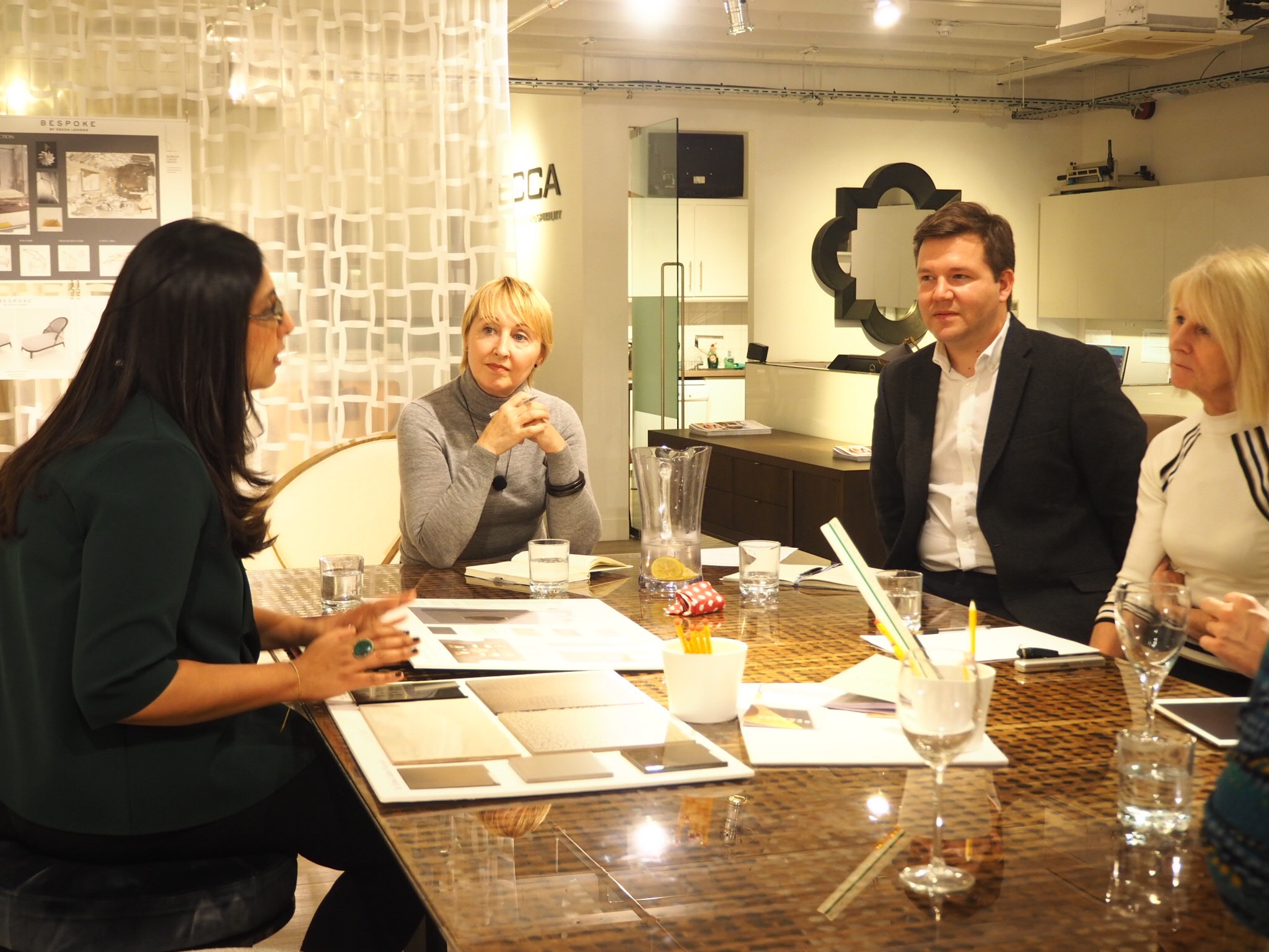 Charu of Elicyon at the judging evening-Bespoke By Decca London