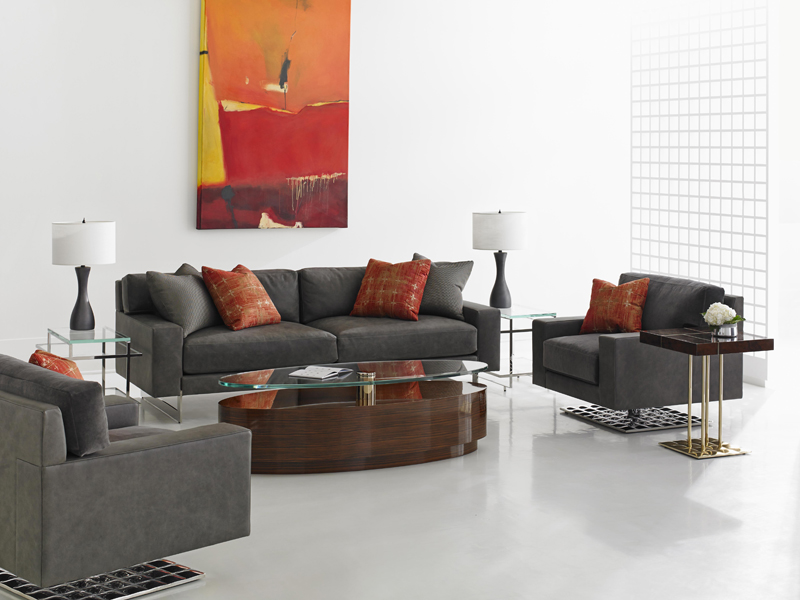 Cosmopolitan By Dakota Jackson - Decca London - luxury living room - luxury lounge seating - coffee table