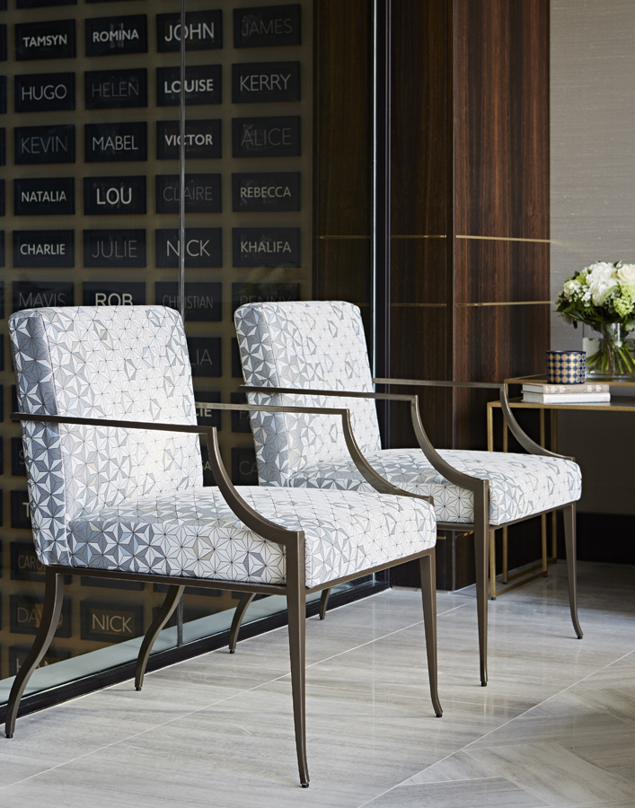 Decca London-Interview with Karen Howes of Taylor Howes-Cheval Place-office interiors-berkley chairs-bolier