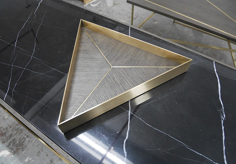 Landmass London_Decca factory visit_credenza and drinks tray