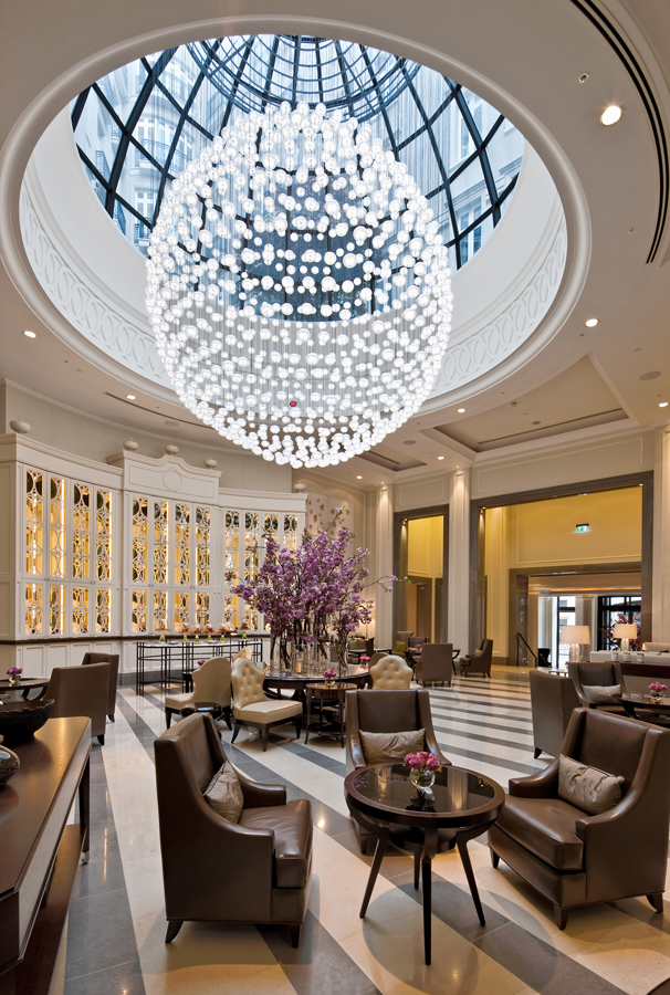 Corinthia Hotel London - Lobby with furniture by Decca London