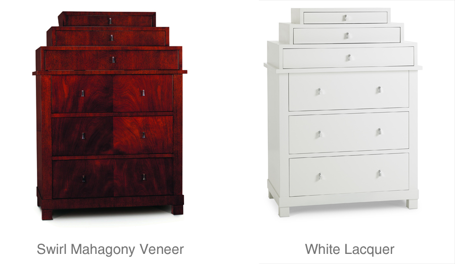 56005 tier chest Rosenau collection vs. Farbe collection