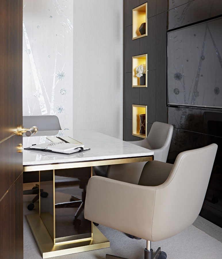 Meeting room // Taylor Howes office // Cheval Place // Bespoke furniture by Decca London