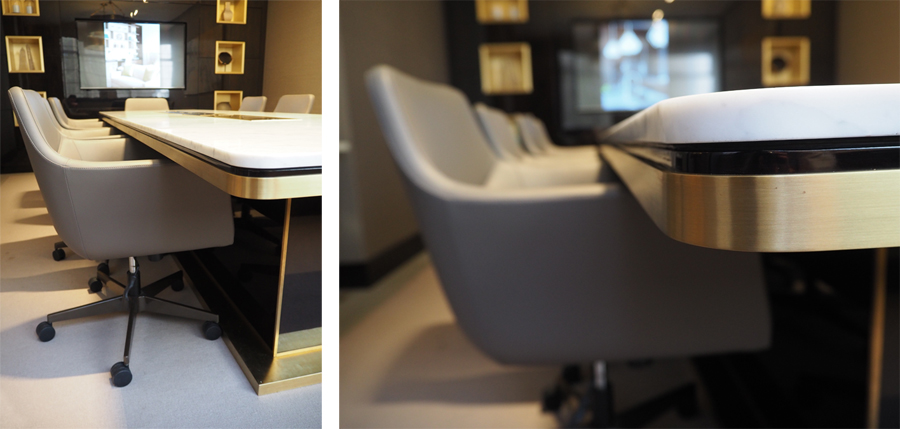 Meeting room & Bing desk chairs // Taylor Howes office // Cheval Place // Bespoke furniture by Decca London