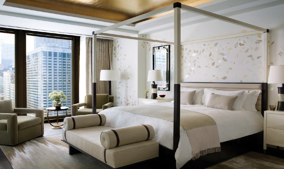 The Langham Chicago_Infinity Suite_master bedroom