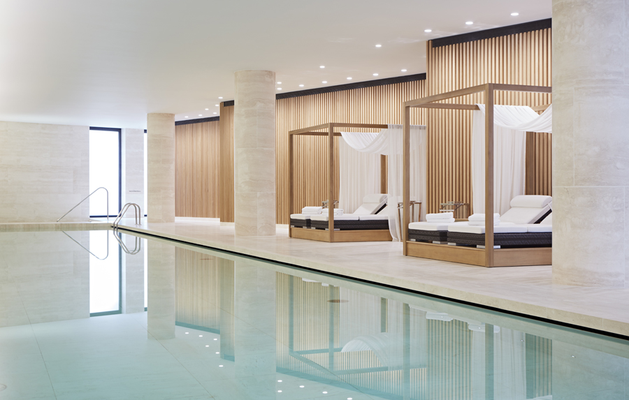 One Kensington Gardens Spa // Bespoek furniture for hospitality projects by Decca London