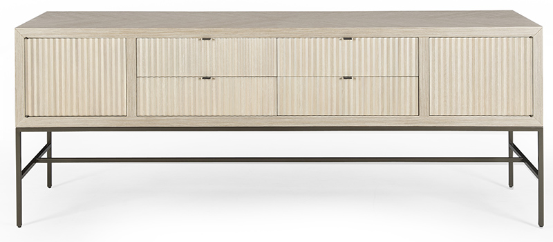 65015 0612 Credenza front Modern Desert Domicile collection by Michael Vanderbyl for Bolier-High Point Market 2016