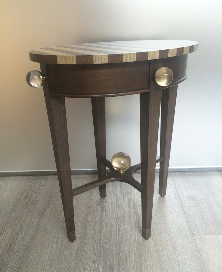 Bespoke by Decca // Bespoke side table designed by Peter Hunter for Decca London