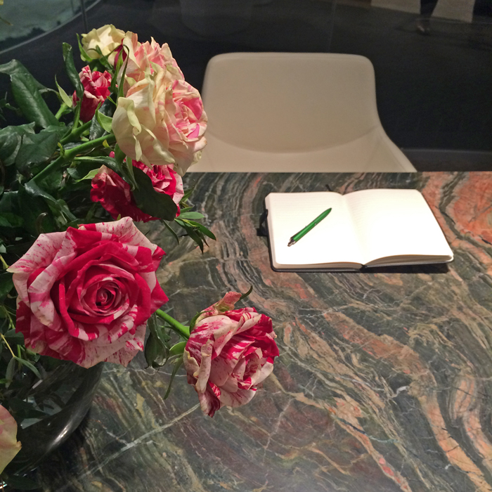 Decca London // Bespoke Marble Topped Desk // Marble Desk // Luxury Executive Office London