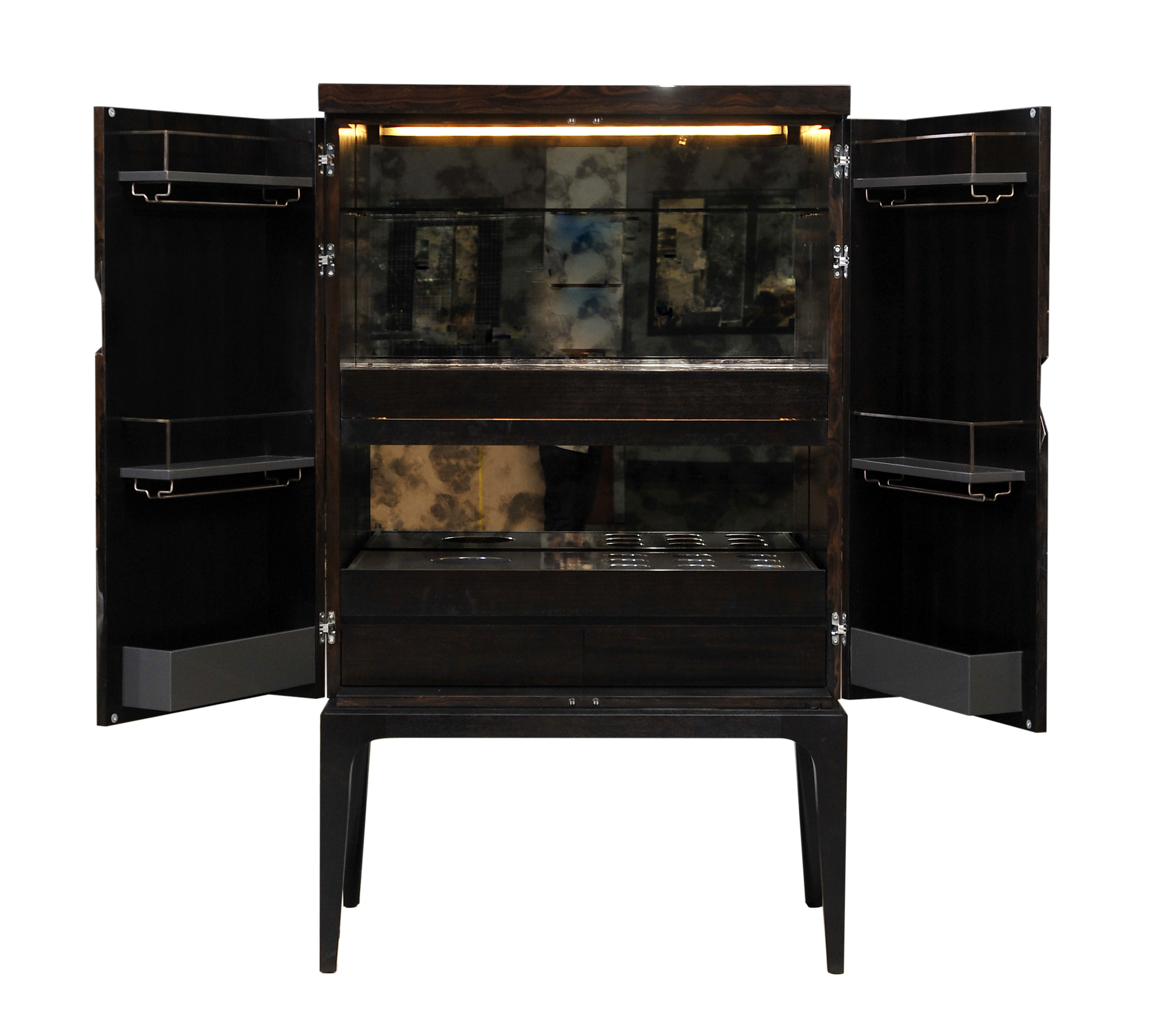 Decca London Bespoke Dry Minibar // Bespoke Furniture Manufacturer