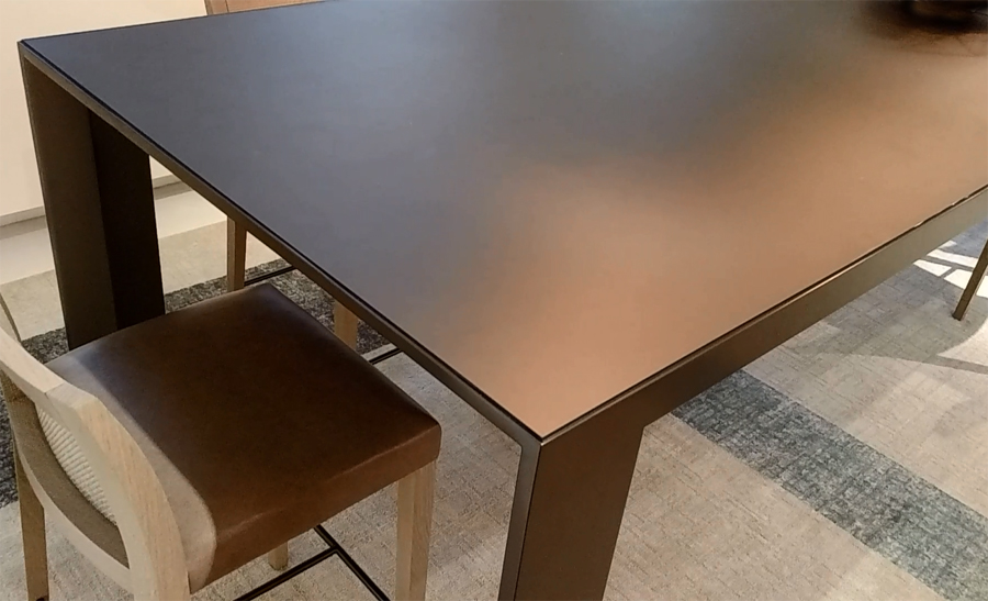 Decca Contract // Ratio Table designed by Brian Graham // Finger print proof conference table